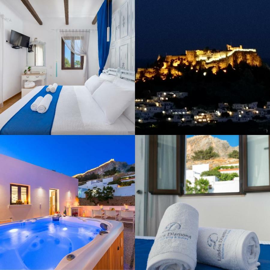 Lindos Diamond Exclusive Villa Luaran gambar